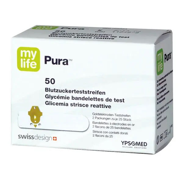 myLife Pura Bloed Glucose Test Strips - 50 strips