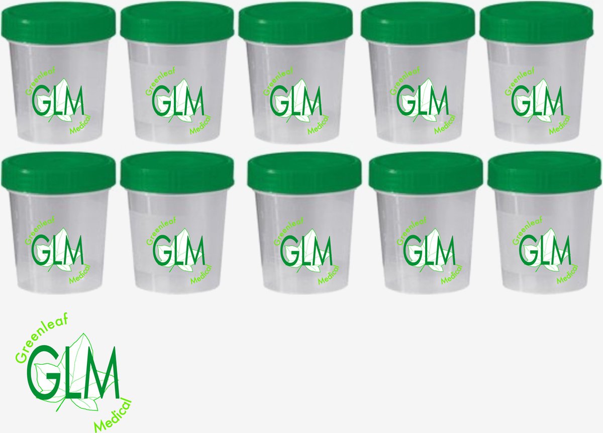 Urinepotje Met Schroefdop van Greenleaf Medical®